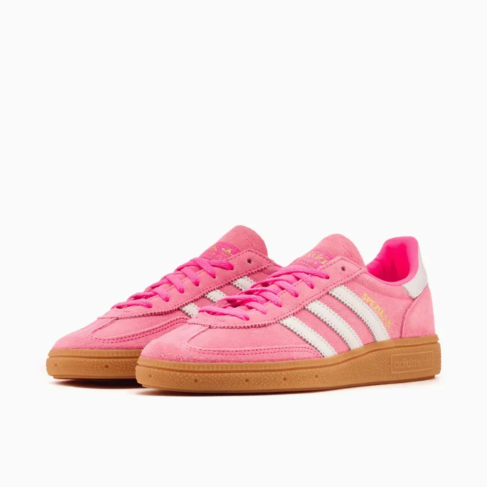 Adidas White Handball Spezial Lucid Pink Sneakers