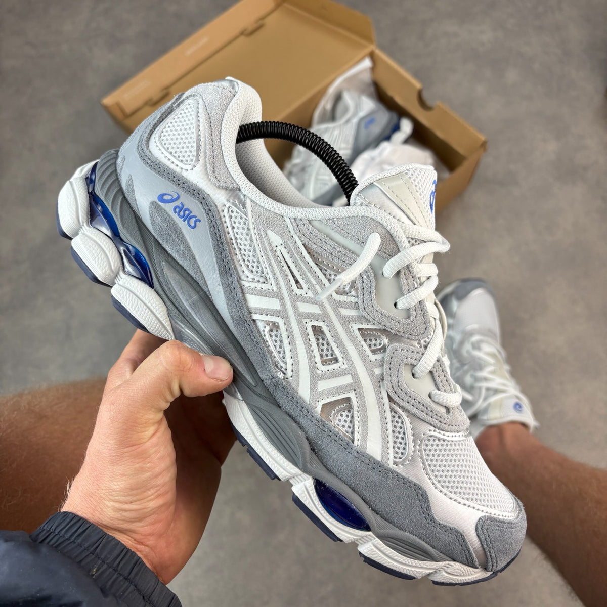 ASICS Gel NYC Glacier Grey Sneakers