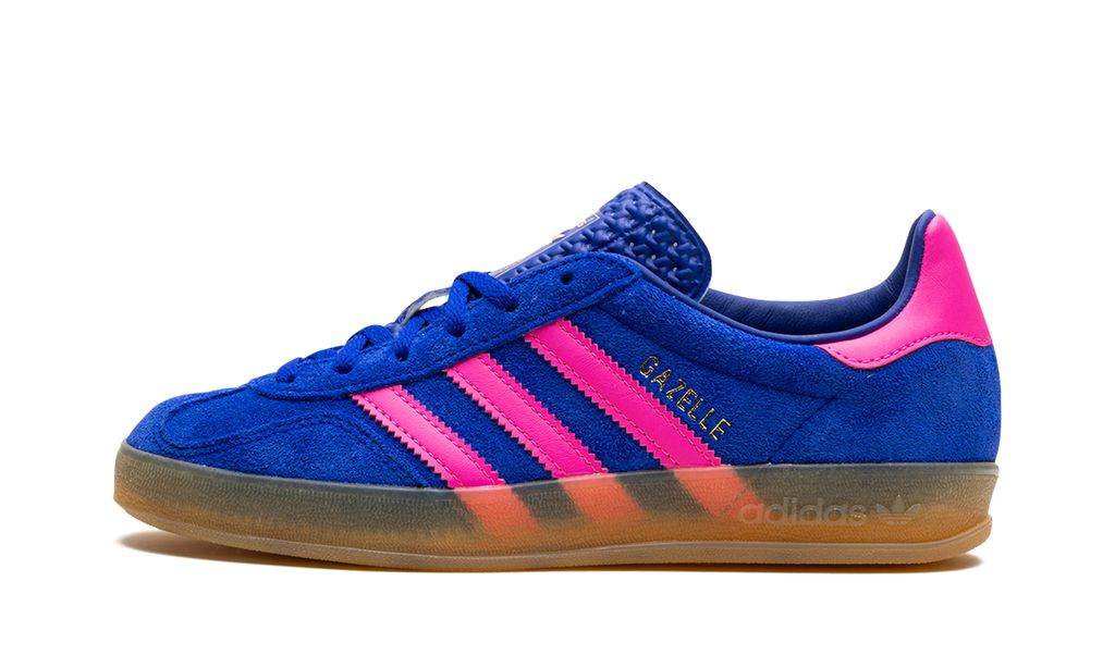 Adidas Blue Gazelle Indoor Lucid Pink Sneakers