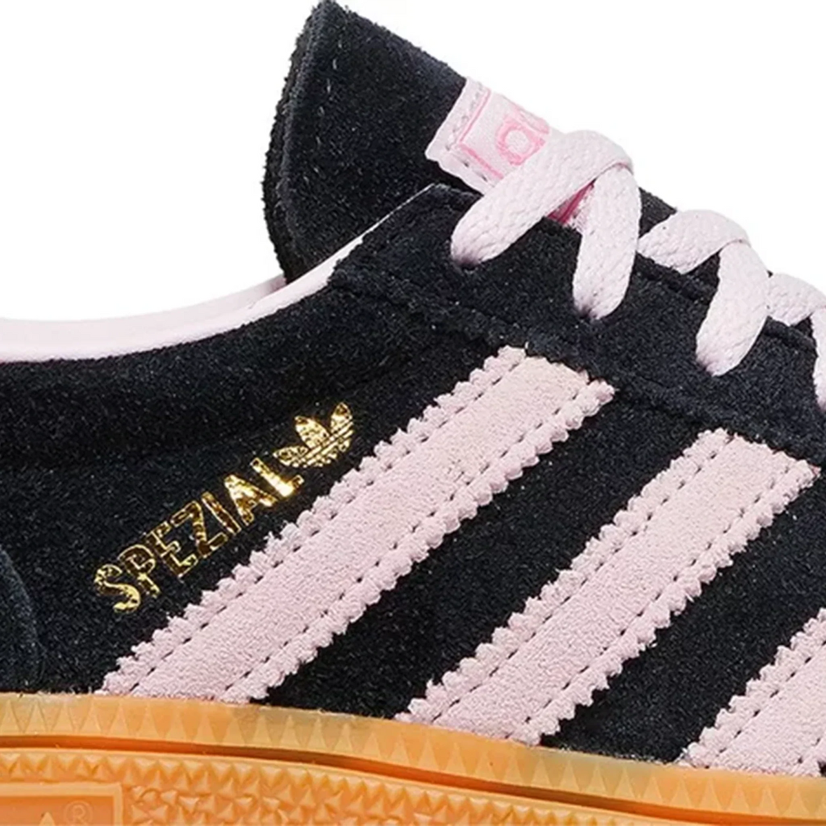 Adidas Black Handball Spezial Clear Pink Gum (W) Sneakers