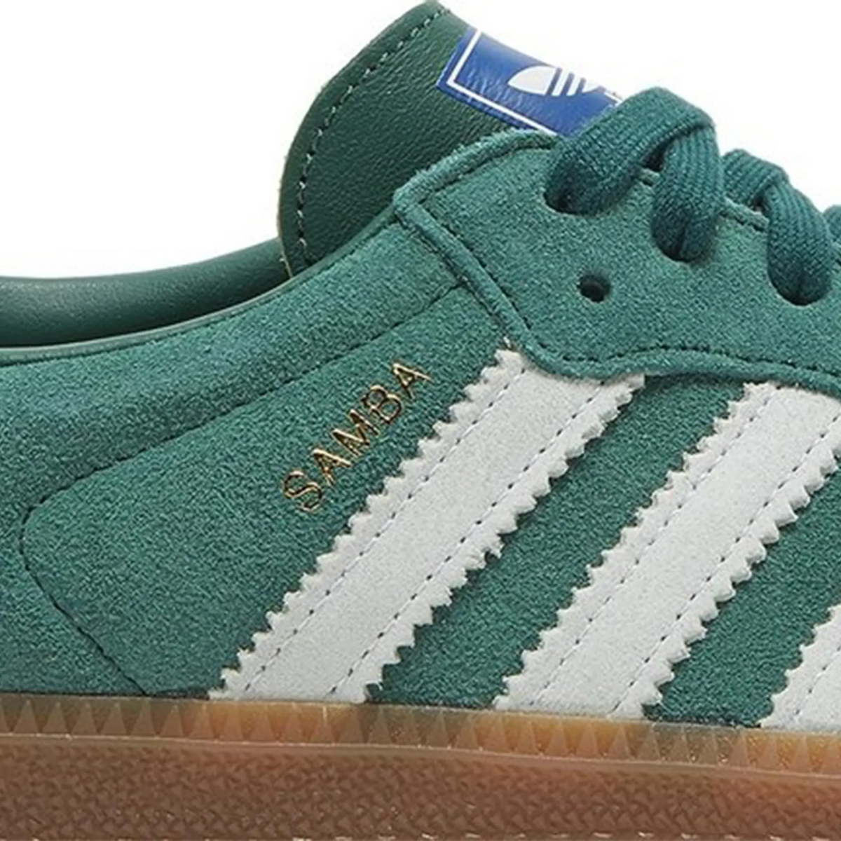Adidas Samba Green OG Collegiate Gum Sneakers