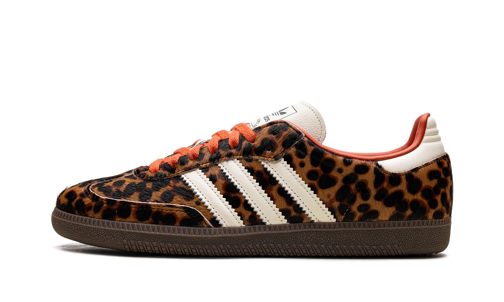 Adidas Samba Cream Leopard Orange Sneakers