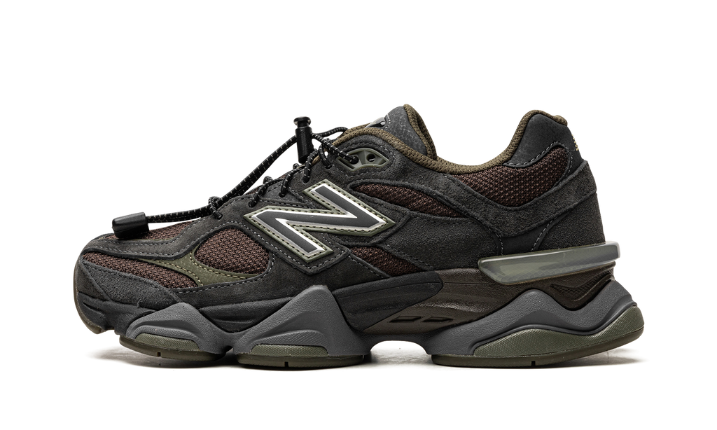 New Balance 9060 Black Blacktop/Dark Moss/Black Sneakers