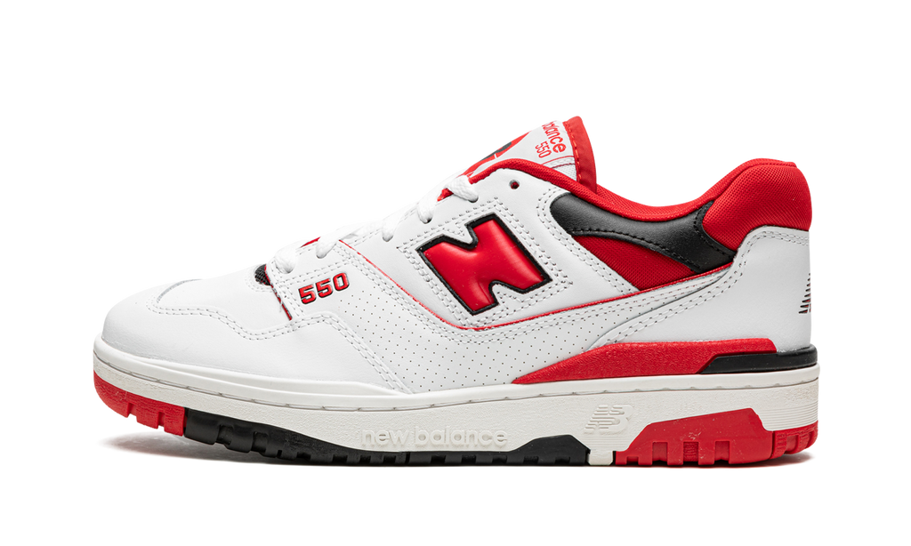 New Balance 550 White RED Sneakers