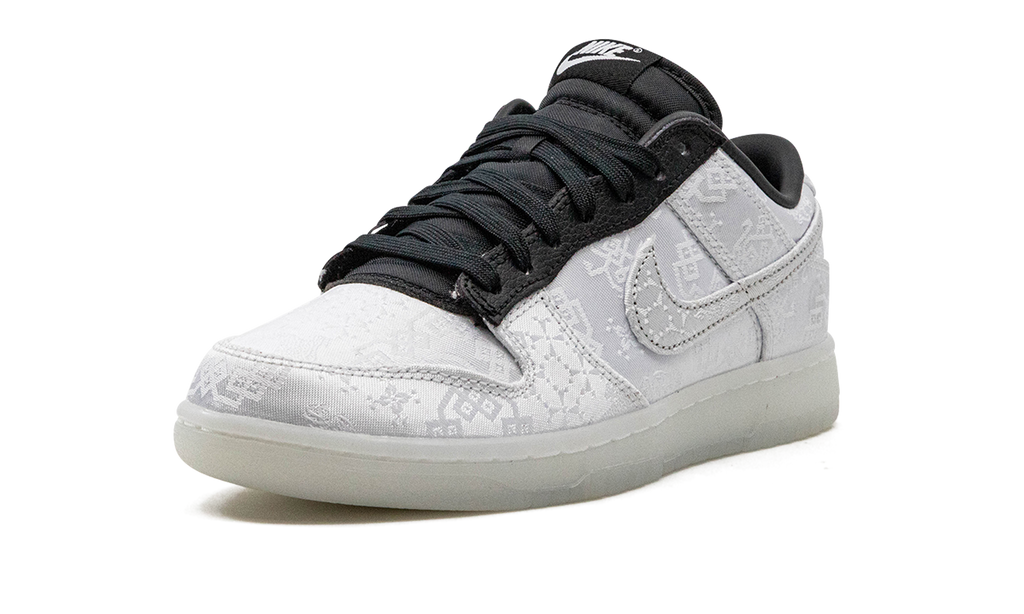 Nike Dunk Low White CLOT Fragment Sneakers