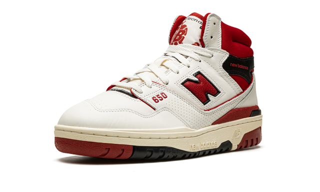 New Balance White 650R Aimé Leon Dore - / Red Sneakers