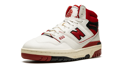 New Balance White 650R Aimé Leon Dore - / Red Sneakers