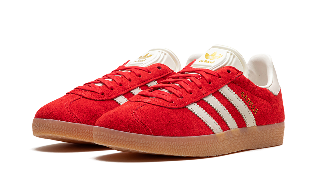 Adidas Red Gazelle Sneakers