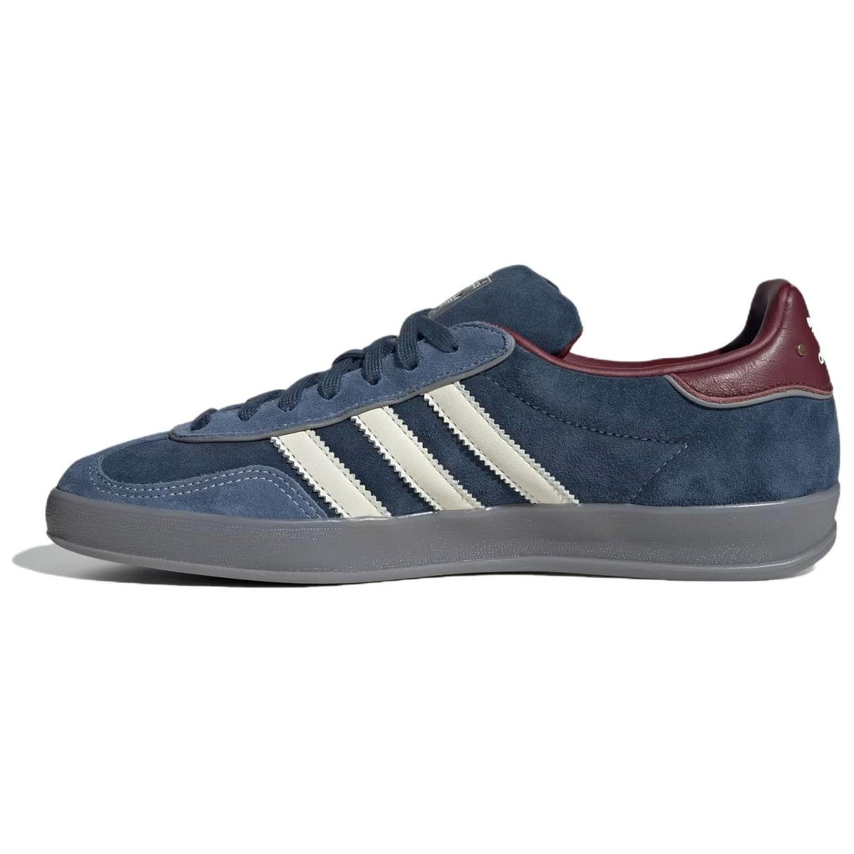 Adidas Navy Gazelle Indoor Crew Burgundy Sneakers