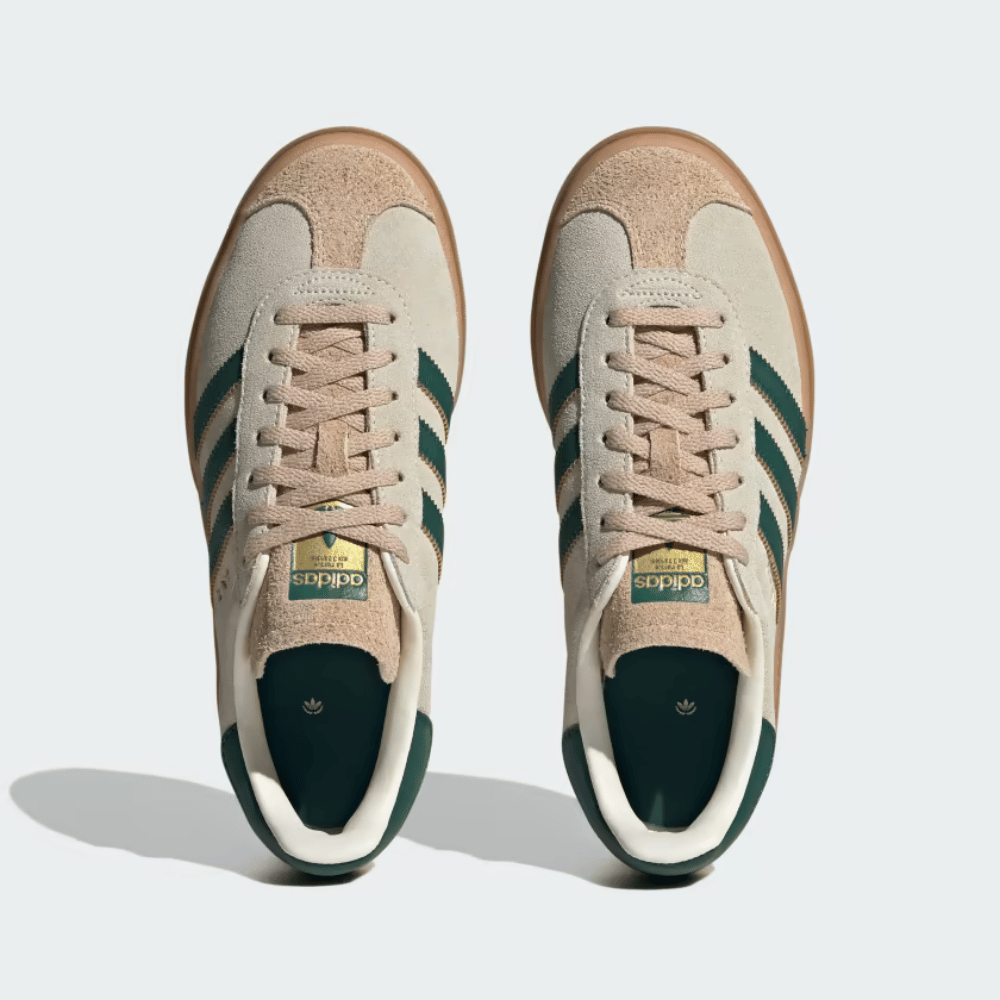 Adidas Green Gazelle Bold Magic Beige Collegiate Sneakers