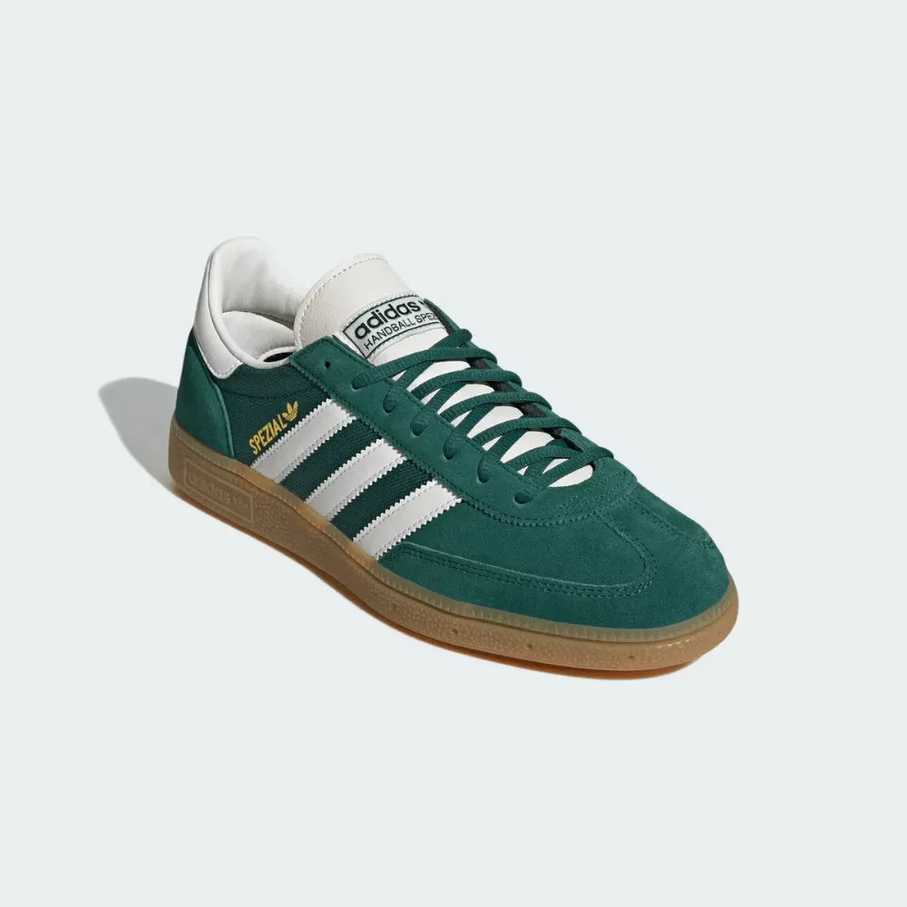 Adidas Green Handball Spezial Collegiate Sneakers