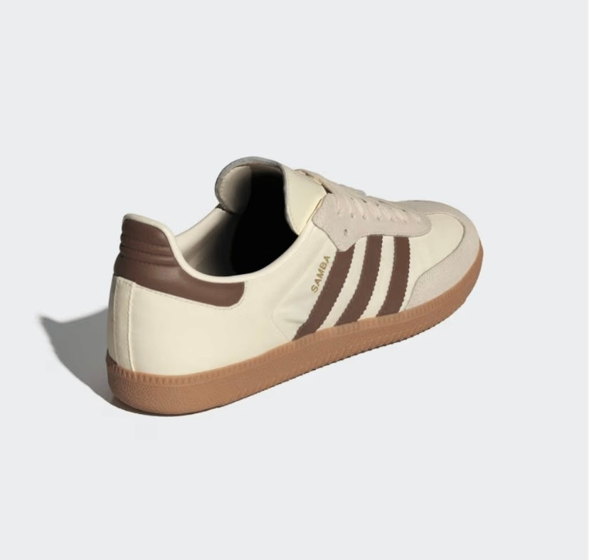 Adidas Samba Cream White OG Cream White Preloved Brown Sneakers