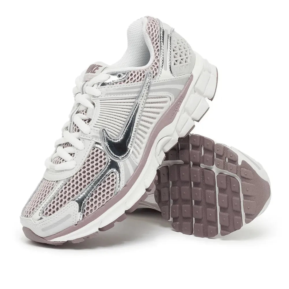 Nike Silver Zoom Vomero 5 Metallic Platinum Violet Sneakers