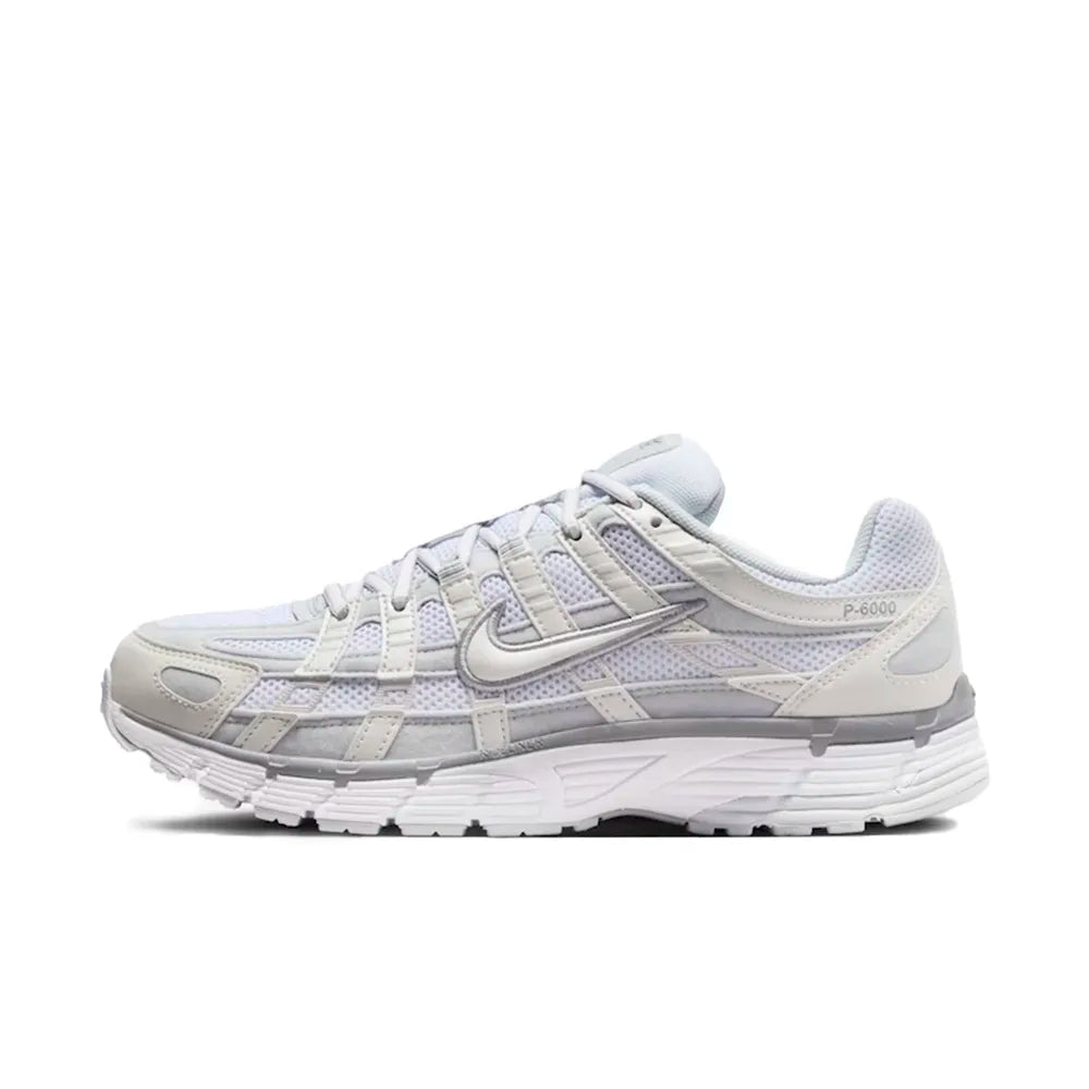 Nike White P-6000 GS Platinum Tint Sneakers