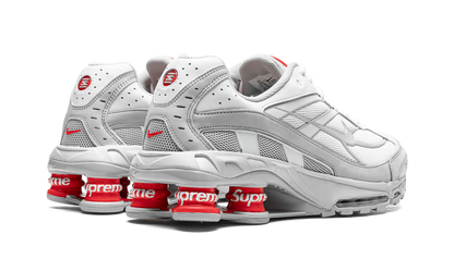 Nike White Supreme x Shox Ride 2 Sneakers