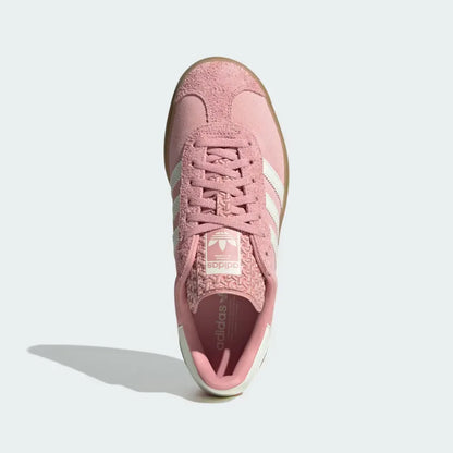 Adidas White Gazelle Bold Wonder Mauve Off Gum Sneakers