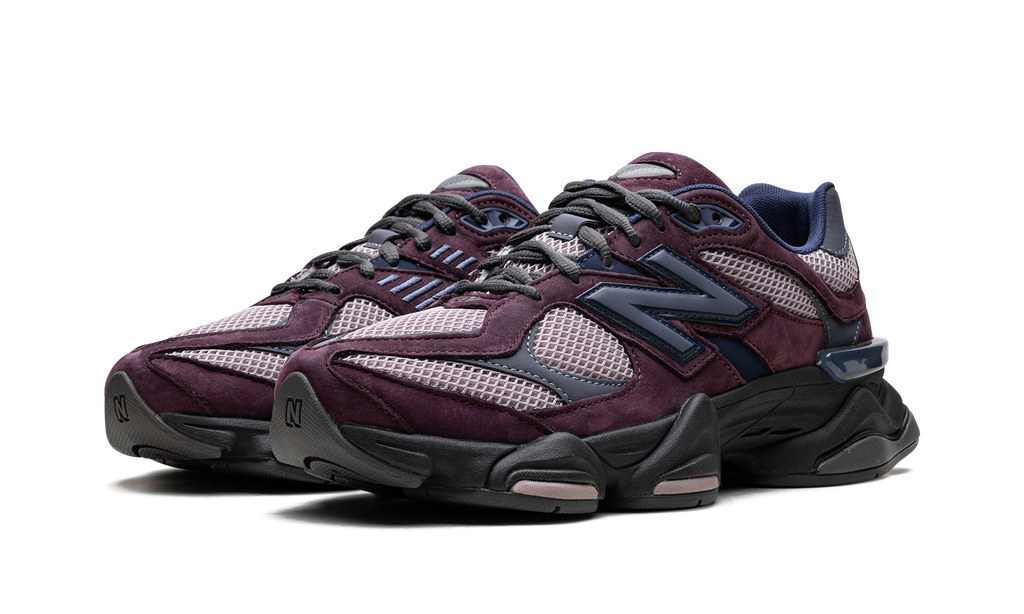 New Balance 9060 Brown Plum Ice Wine Sneakers