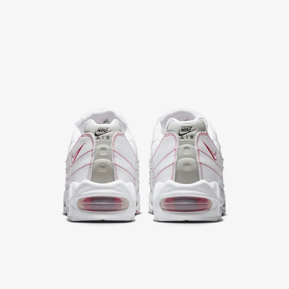 Nike Air Max 95 White OG University Red Sneakers