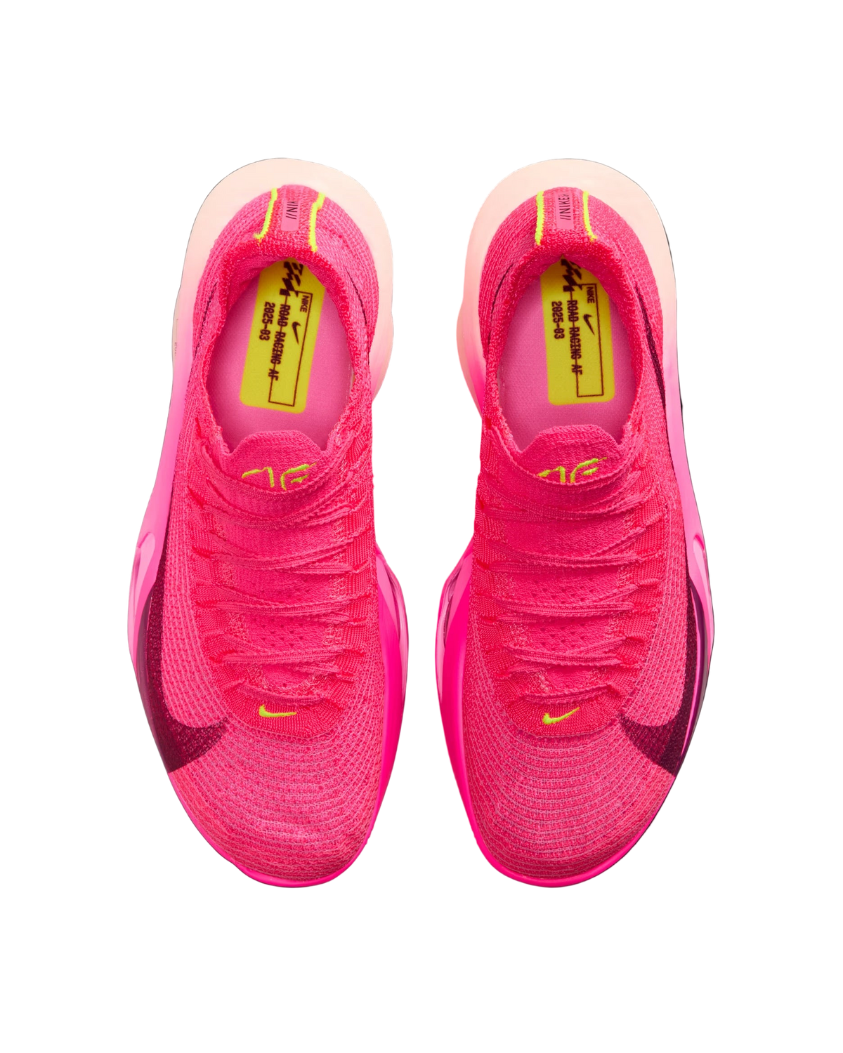 Nike Pink Air Zoom Alphafly Next% 3 Hyper Bordeaux Sneakers