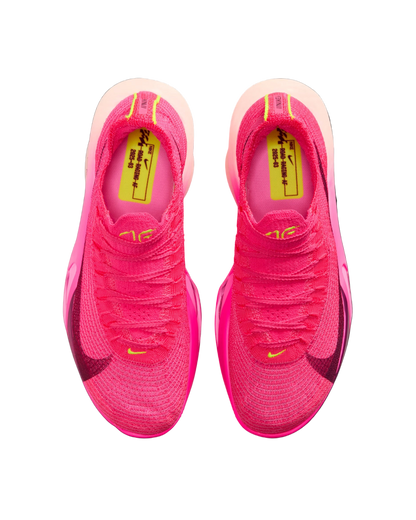 Nike Pink Air Zoom Alphafly Next% 3 Hyper Bordeaux Sneakers
