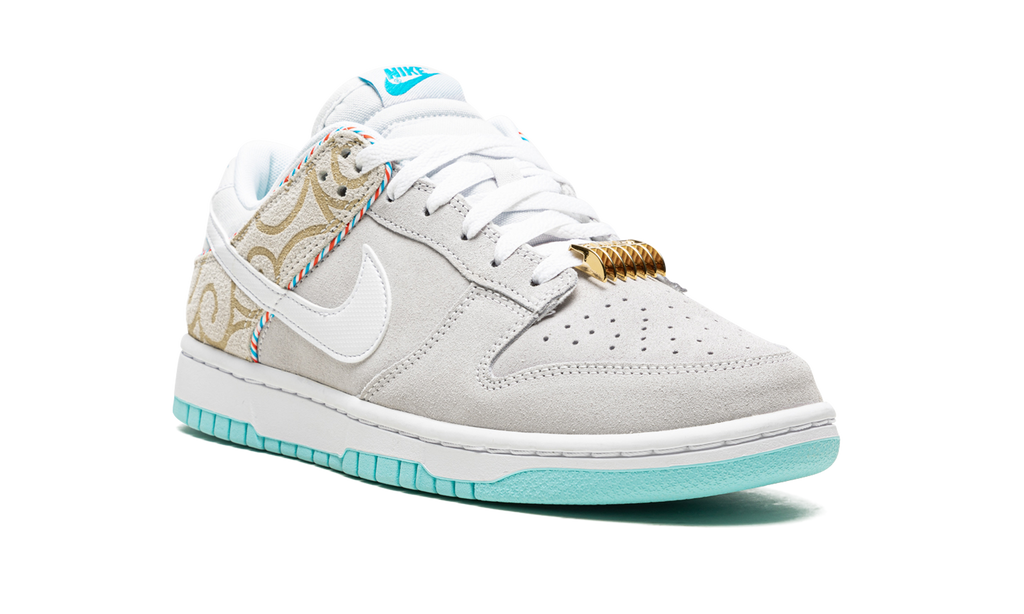 Nike Dunk Low Grey Barber Shop Sneakers