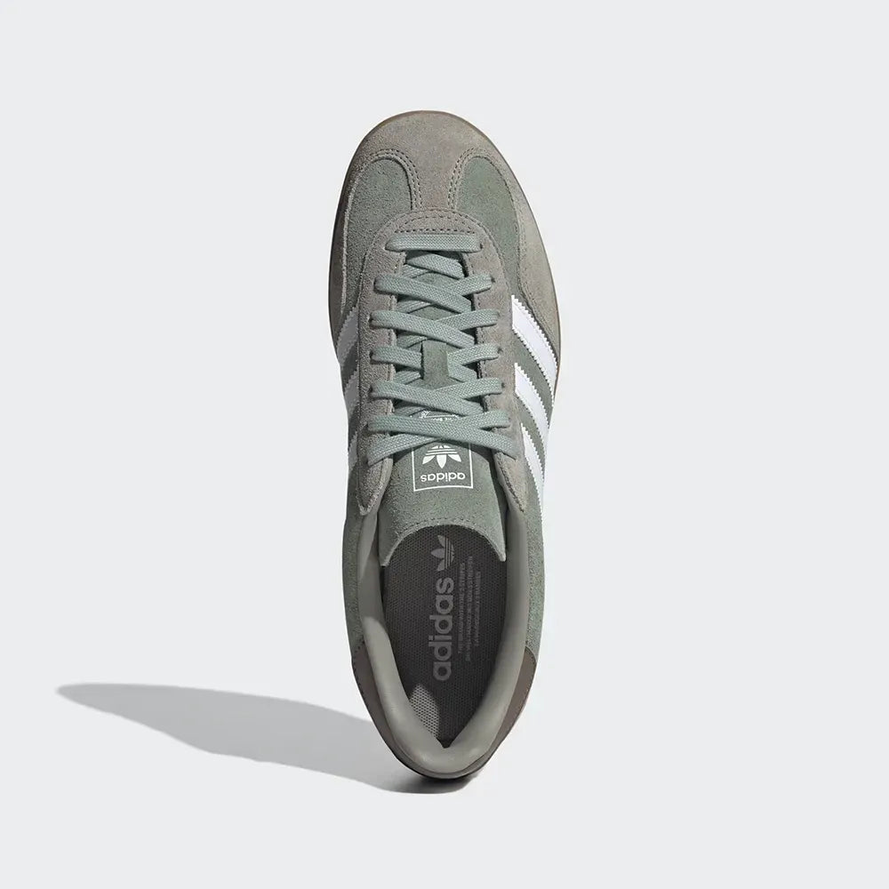 Adidas Silver Gazelle Indoor Green Sneakers