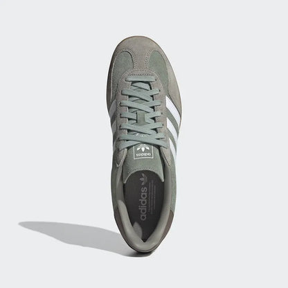 Adidas Silver Gazelle Indoor Green Sneakers