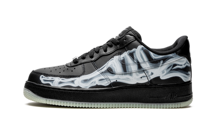Nike Air Force 1 Black Skeleton Sneakers