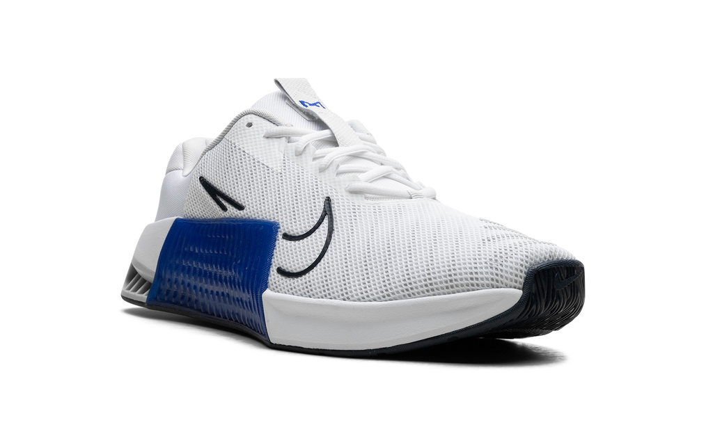 Nike White Metcon 9 Racer Blue Sneakers
