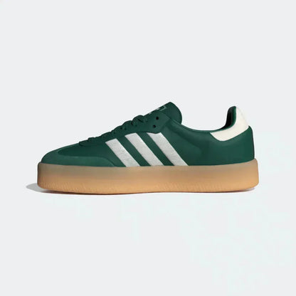Adidas Sambae Green Collegiate Gum Sneakers