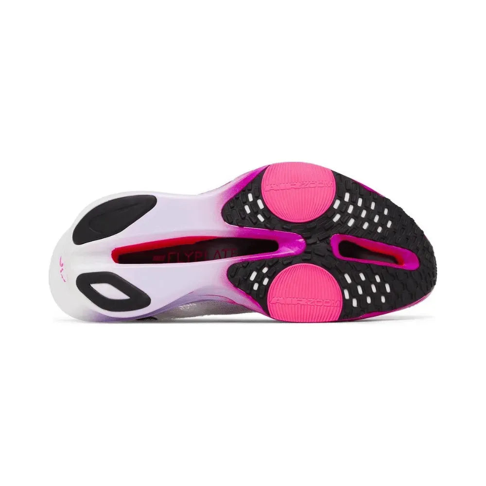 Nike White Air Zoom Alphafly Next 3 FP Purple Agate Sneakers