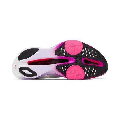 Nike White Air Zoom Alphafly Next 3 FP Purple Agate Sneakers