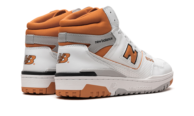New Balance White 650 White/Canyon Sneakers