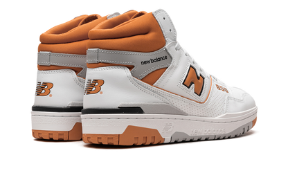 New Balance White 650 White/Canyon Sneakers
