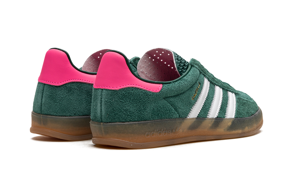 Adidas Green Gazelle Indoor Collegiate Lucid Pink Sneakers