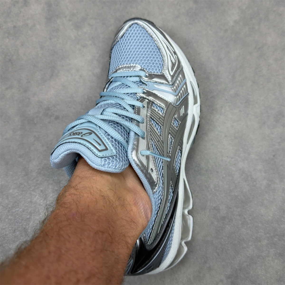 ASICS Kayano 14 Pure Silver Gel Dolphin Grey Pure Silver Sneakers