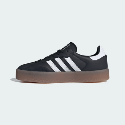 Adidas Sambae Black Core Metallic Gold Sneakers