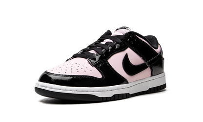 Nike Dunk Low Black Patent Pink Sneakers
