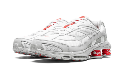 Nike White Supreme x Shox Ride 2 Sneakers