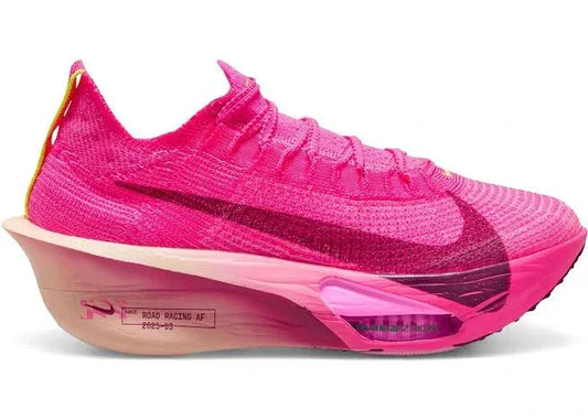 Nike Pink Air Zoom Alphafly Next% 3 Hyper Bordeaux Sneakers