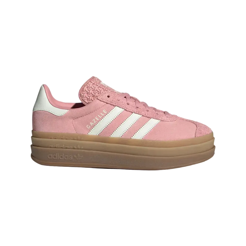 Adidas White Gazelle Bold Wonder Mauve Off Gum Sneakers