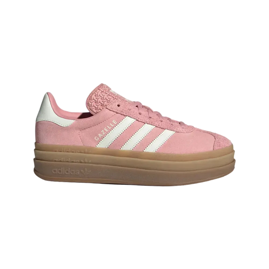 Adidas White Gazelle Bold Wonder Mauve Off Gum Sneakers