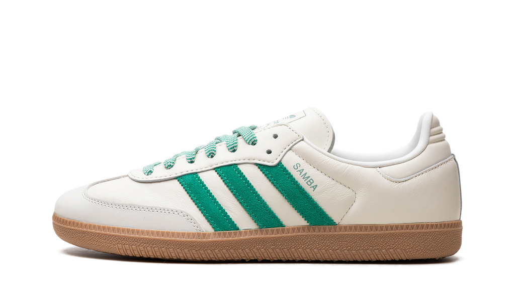 Adidas Samba White Off Court Green Sneakers