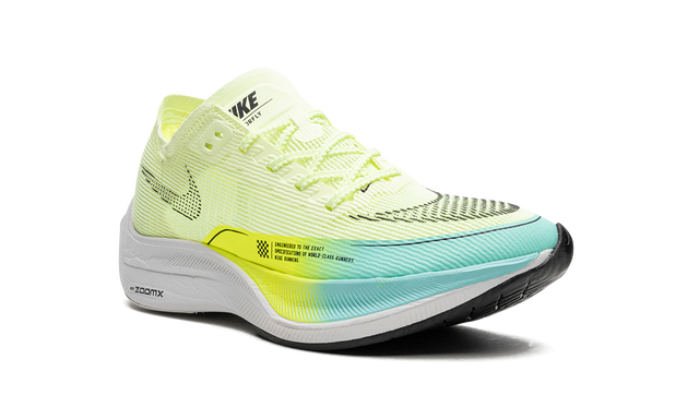 Nike ZoomX Vaporfly Next% 2 Barely Volt Turquoise Sneakers