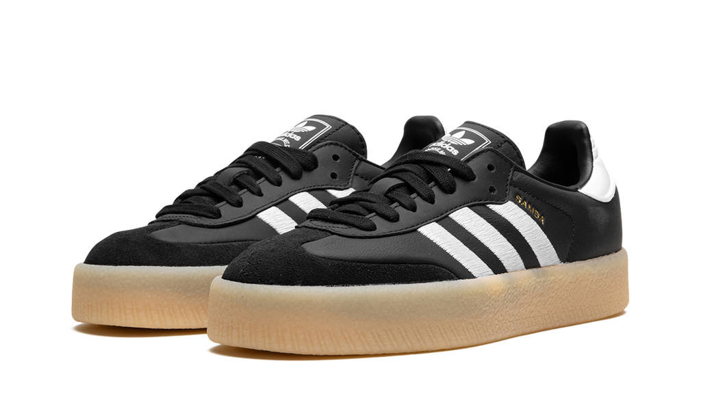 Adidas Sambae White Black Sneakers