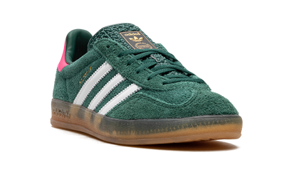 Adidas Green Gazelle Indoor Collegiate Lucid Pink Sneakers