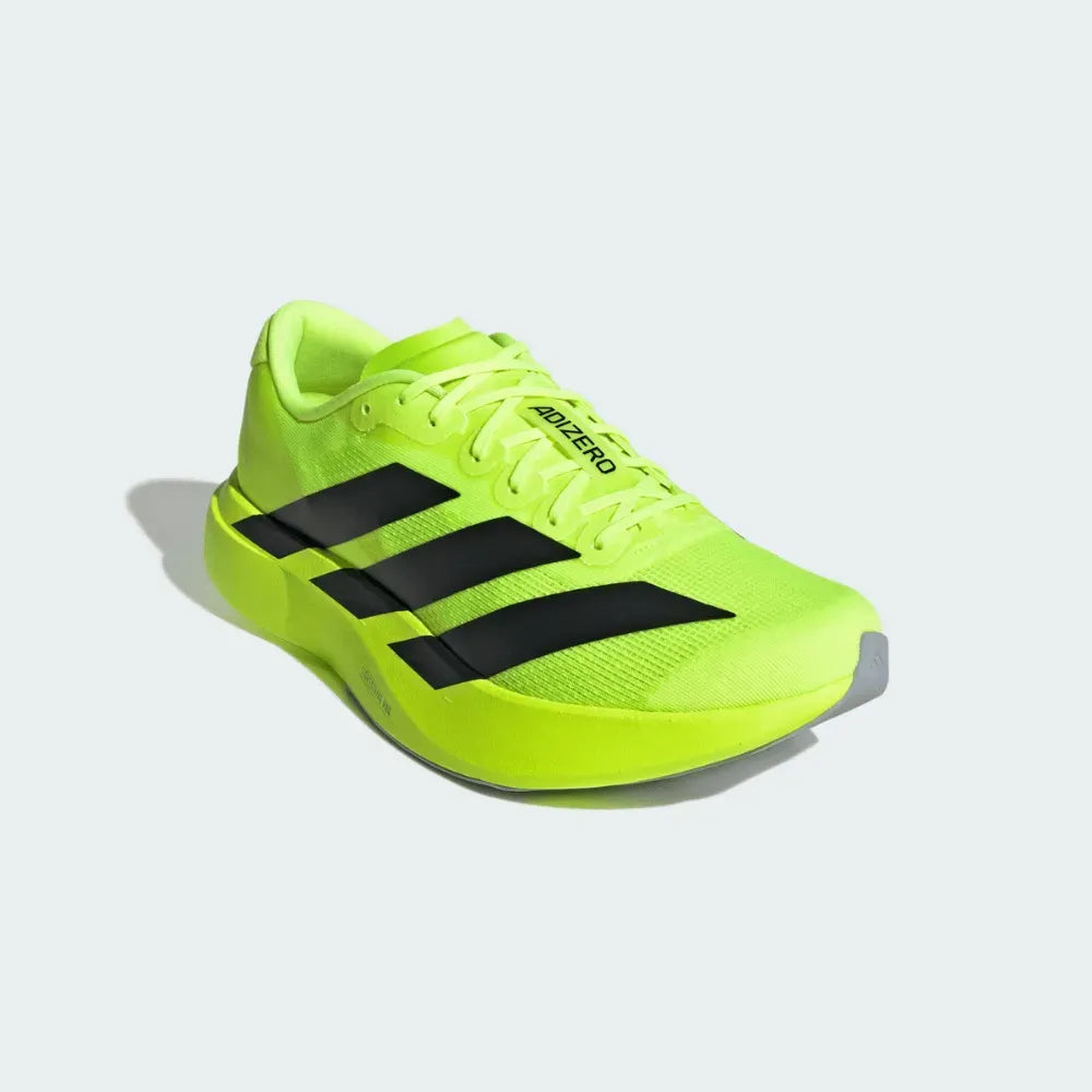 Adidas Black Adizero EVO SL Lucid Lemon Core Sneakers