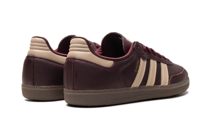 Adidas Samba Maroon Crystal Sneakers