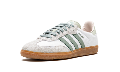 Adidas Samba Silver Green Sneakers