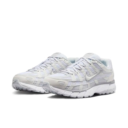 Nike White P-6000 GS Platinum Tint Sneakers